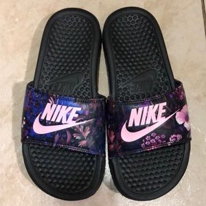 nike slippers for girls